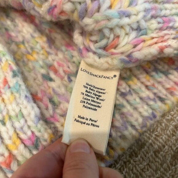 LoveShackFancy Cropped Sweater - Picture 9 of 12